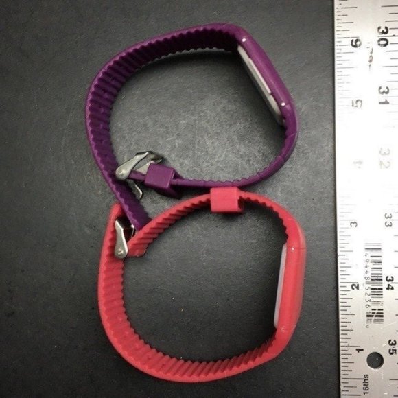 Silicone Watch Lot Pink Purple As Is - Picture 3 of 3